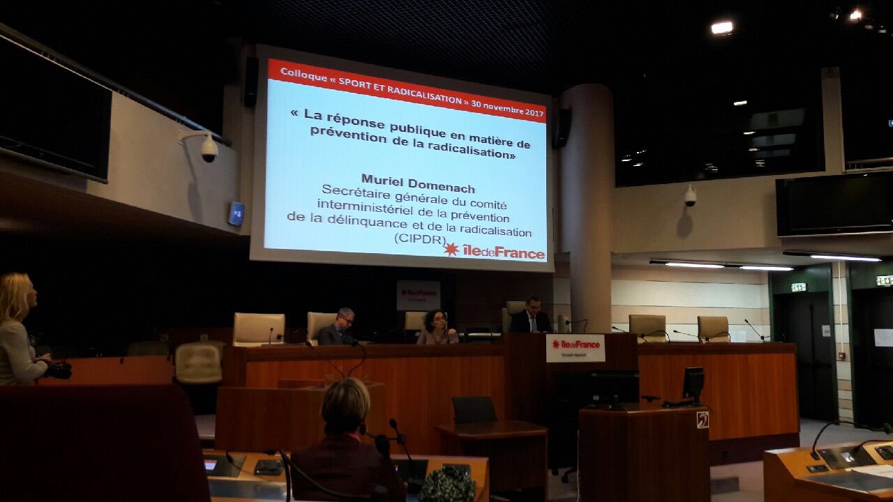 Colloque “Sport et radicalisation”: comment aider les clubs sportifs à lutter contre la radicalisation ?