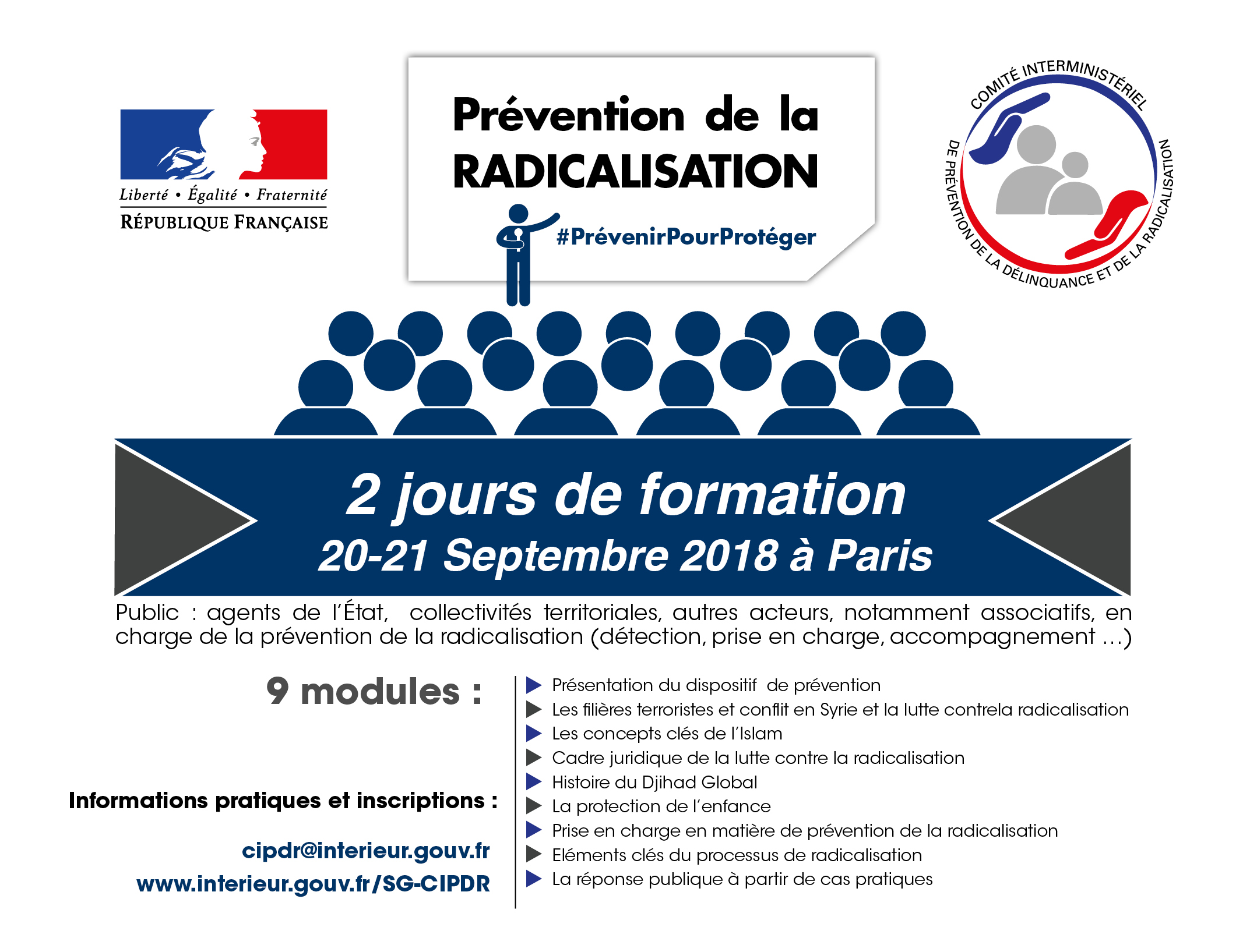 Prochaine session de formation : 20 et 21 septembre