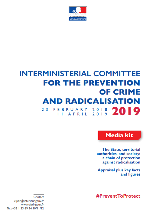 Appraisal Interministerial Committee for the prevention of crime and radicalisation 2019