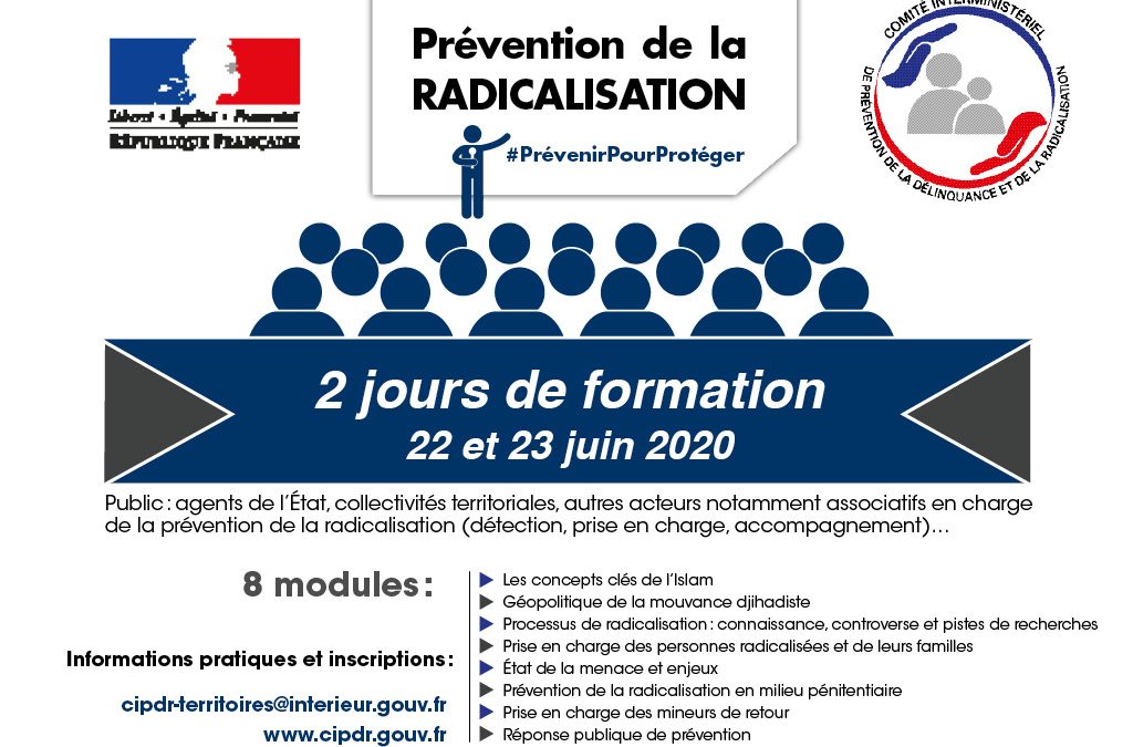 Nos formations à la prévention de la radicalisation évoluent et s’adaptent à la crise sanitaire