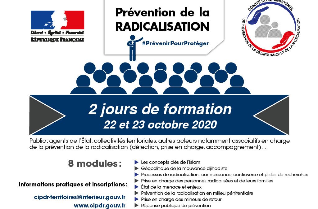 Formation prévention radicalisation octobre 2020