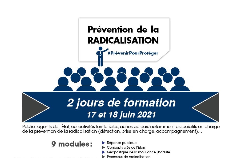 Nouveau programme et nouvelle session de formation à la prévention de la radicalisation