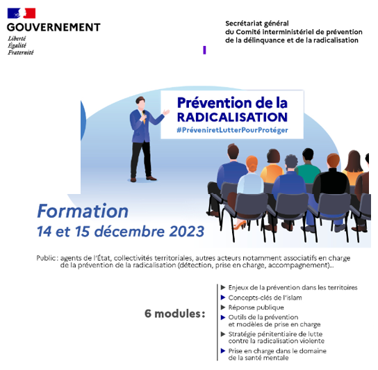 La formation des agents publics et des acteurs de terrain.