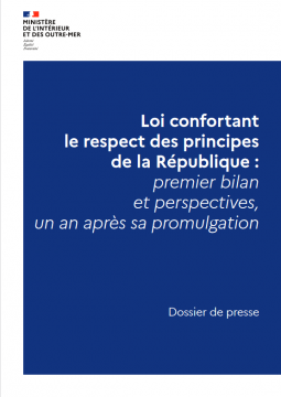 Première page du dossier de presse du 06/10/2022